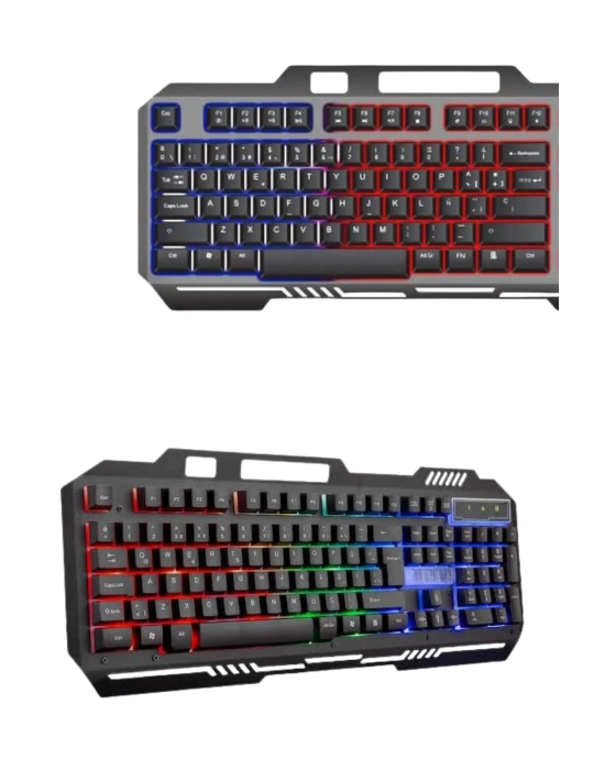 Gaming Oyuncu Klavyesi Led Aydınlatmalı Mekanik Hisli