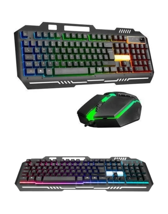 Gaming Oyuncu Klavyesi Led Aydınlatmalı Mekanik Hisli