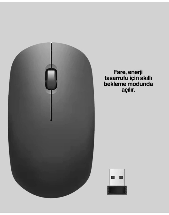 Geniş Uyumluluğa Sahip Sessiz Fare – Yüksek DPI ve Hafif