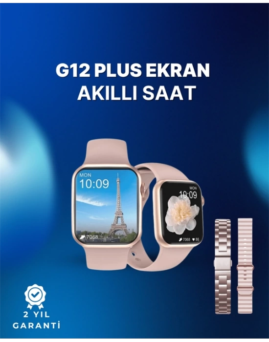 GPS Destekli Akıllı Saat – Nabız, Uyku ve Adım Takibi, Sesli Görüşme, Suya Dayanıklı Tasarım