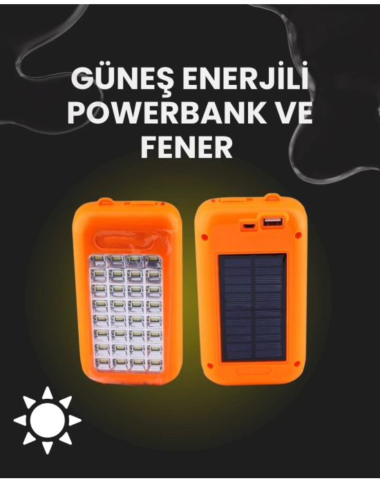 GS-875 GÜNEŞ ENERJİLİ POWERBANK
