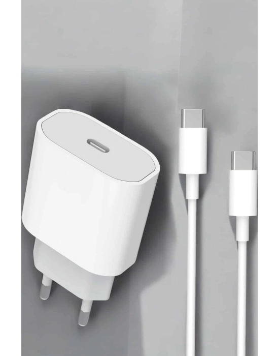 Güç Adaptörü ve Kablosu Şarj Aleti 15/15 Pro Max Uyumlu Hızlı Şarj