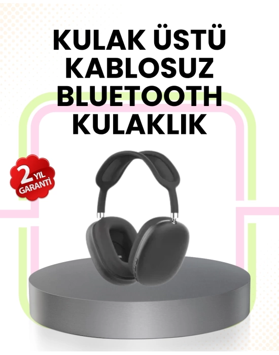 Gürültü Azaltmalı Bluetooth Kulaklık | 5 Saat Kesintisiz Müzik