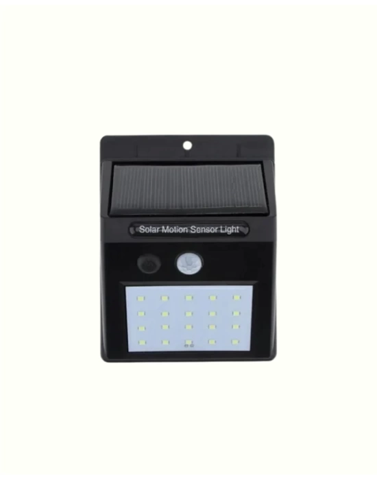 Hareket Sensörlü Solar Lamba | 120° Algılama Açısı, 3-4 Metre Mesafe, Suya Dayanıklı LED