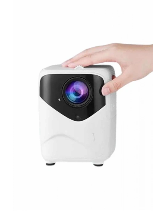 HD Ayaklı Portatif Projeksiyon Cihazı Android İşlemcili Sinema Projektörü