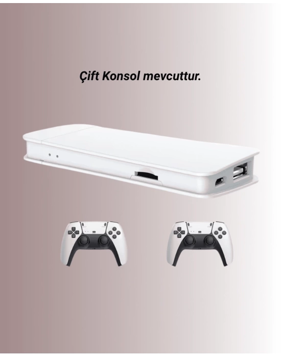HDMI Çıkışlı Çift Kablosuz Kollu Retro Game Stick – M15