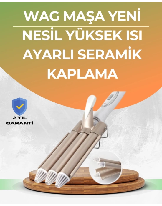 Her Saç Tipine Uygun, Hızlı Isınan Bukle Yapıcı – Evde Kuaför Kalitesinde Sonuç
