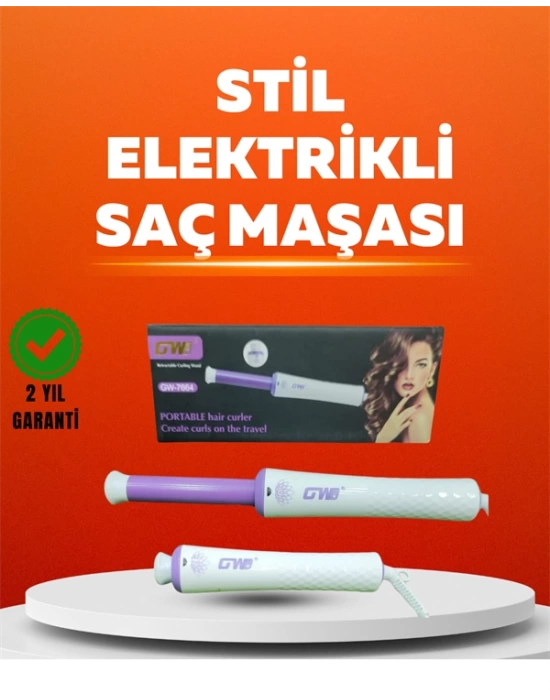 Hızlı Isınan, Kompakt ve Güvenli – Tüm Saç Tiplerine Uygun Kıvırma Cihazı