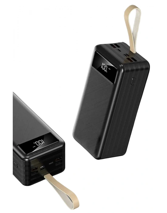 Hızlı Şarj 4 Çıkışlı Powerbank 60.000 Mah Taşınabilir Dijital Göstergeli