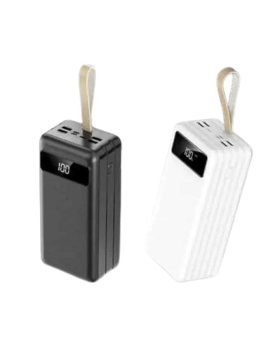 Hızlı Şarj 4 Çıkışlı Powerbank 60.000 Mah Taşınabilir Dijital Göstergeli