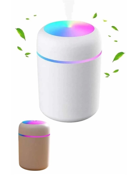 Humidifier LED Işıklı Mini Ortam Oda Kokusu Aromaterapi Buhardanlık