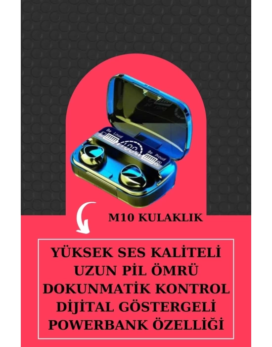 İkili Set Akıllı Saat Ve Bluetooth Kulaklık Kablosuz Uzun Pil Ömrü Spor Modları