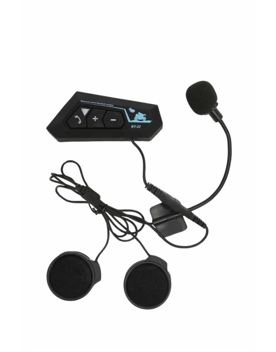 Intercom Bluetooth Kask Kulaklık Motosiklet Kulaklık 5.0 Bluetooth