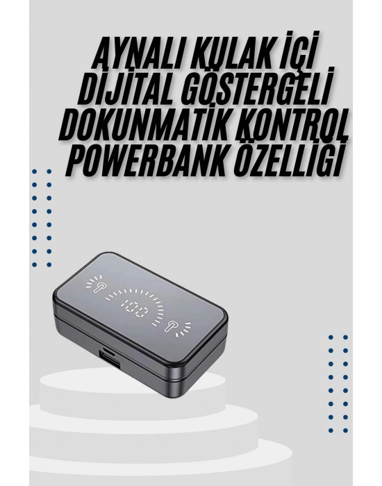 İos Android Uyumlu Bluetooth Kulaklık Kablosuz Kulaklık Yüksek Basslı