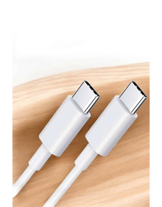 İOS Uyumlu Type-C Girişli Hızlı Şarj 15/15 Pro Max Adaptör ve Kablosu