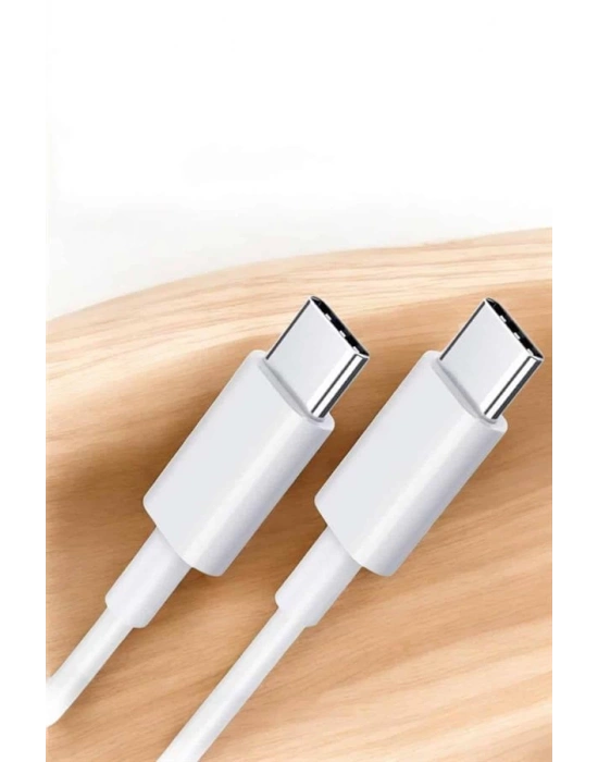 İOS Uyumlu Type-C Girişli Hızlı Şarj 15/15 Pro Max Adaptör ve Kablosu