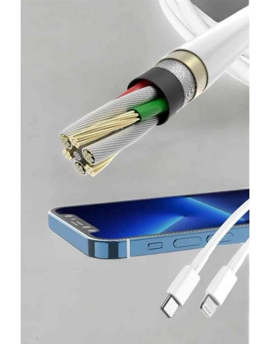 Iphone Tüm Modellerle Uyumlu Hızlı Şarj Kablosu İOS 30W