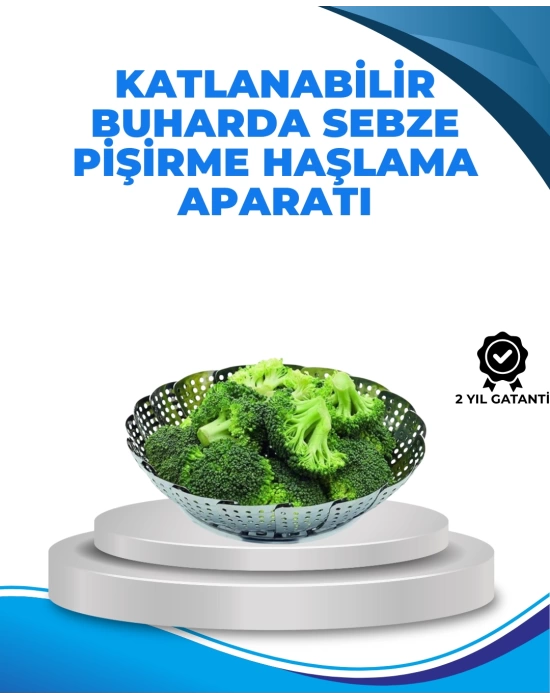 Isıya Dayanıklı, Tüm Tencere Boylarına Uyumlu Sebze Sepeti – Bulaşık Makinesi Güvenli
