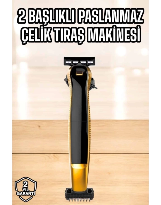 Jilet Başlıklı Tıraş Makine Sinek Kaydı Tıraş Seyahat Tipi Suya Dayanıklı