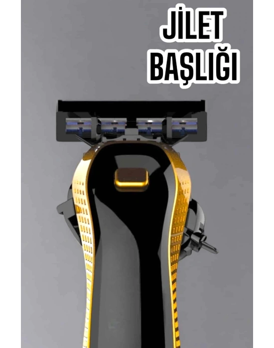 Jilet Başlıklı Tıraş Makine Sinek Kaydı Tıraş Seyahat Tipi Suya Dayanıklı