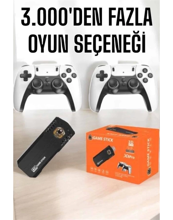 Joystick Çift Kollu Oyun Kolu Retro Oyun Yüksek Çözünürlüklü 3D Game