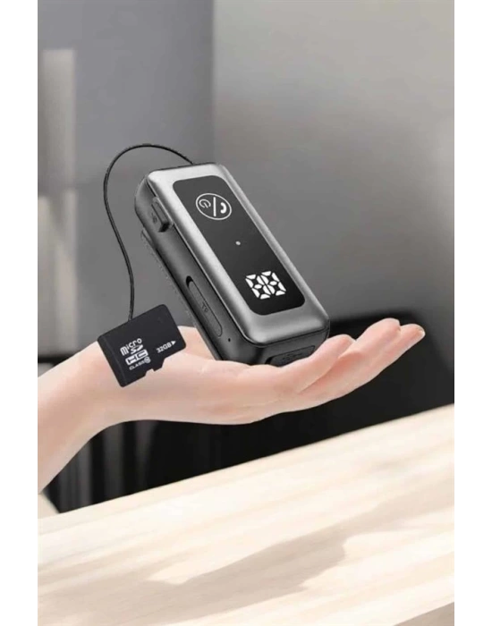 Kablolu Bluetooth Kulaklık Kulak İçi Stereo Mikrofonlu Dijital Göstergeli