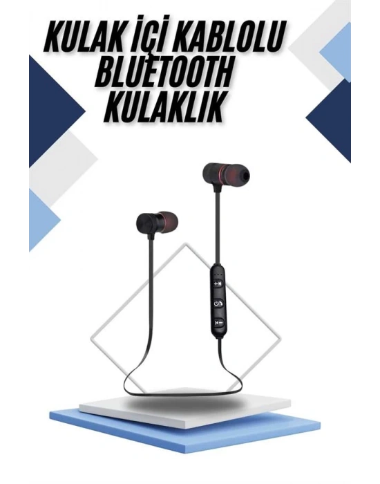 Kablolu Kulakiçi Bluetooth Kulaklık Mıknatıslı ANC Özellikli Yüksek Ses Kaliteli