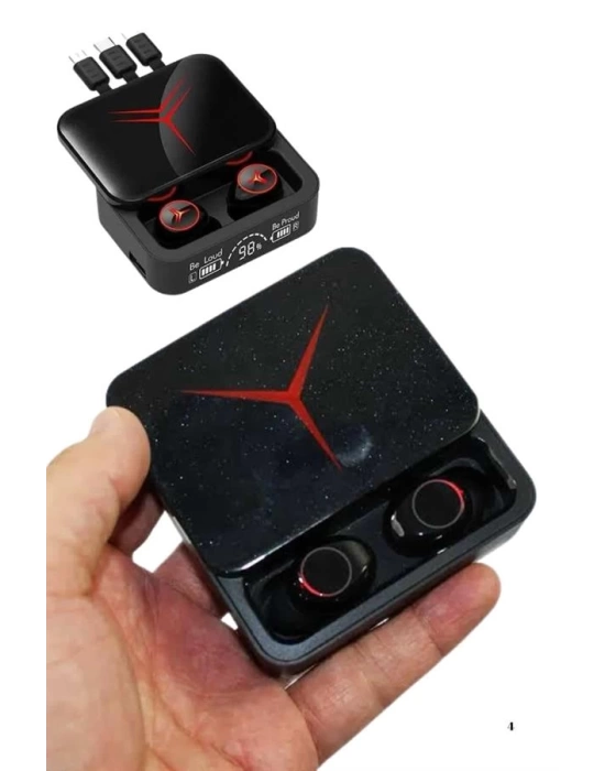 Kablosuz Bluetooth Kulaklık Powerbank Özellikli Göstergeli Hd Mikrofon