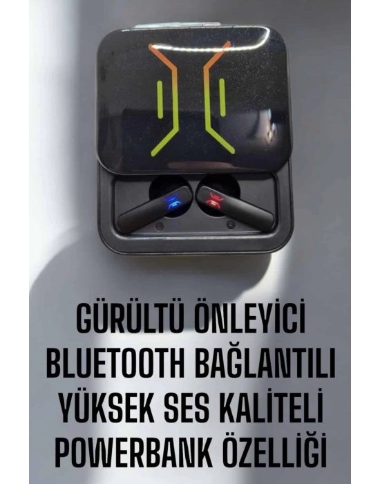 Kablosuz Bluetooth Kulaklık Powerbankli Uzun Pil Ömrü Yüksek Ses Kaliteli