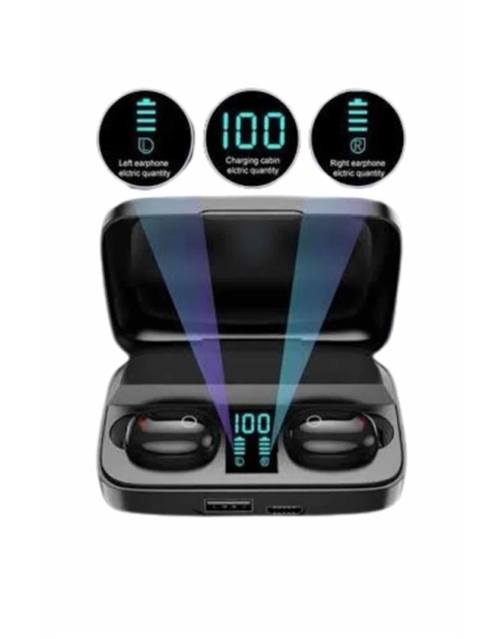 Kablosuz Dijital Göstergeli Çağrı Cevaplayabilen TWS 5.0 Bluetooth Kulaklık