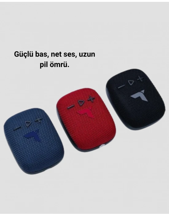 Kablosuz Hoparlör TWS ve FM Destekli