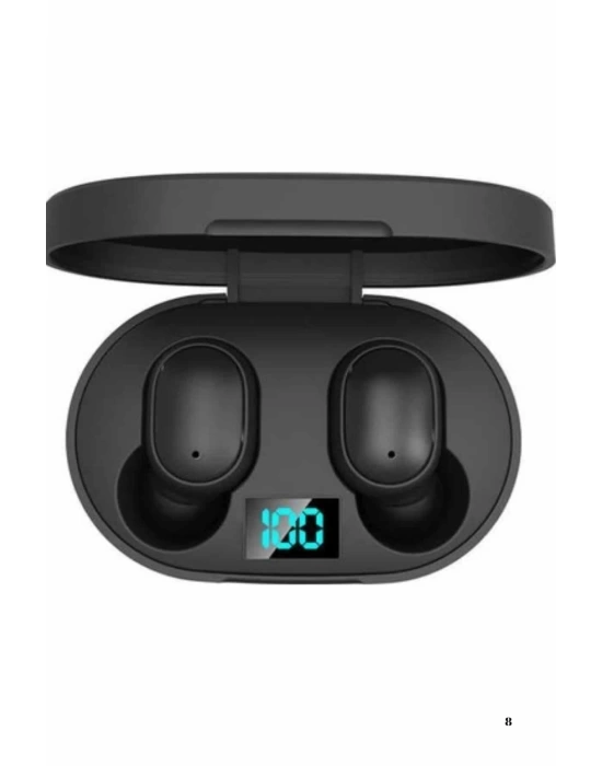Kablosuz Kulak İçi Bluetooth Kulaklık Stereo Dokunmatik Kontrollü Kulaklık
