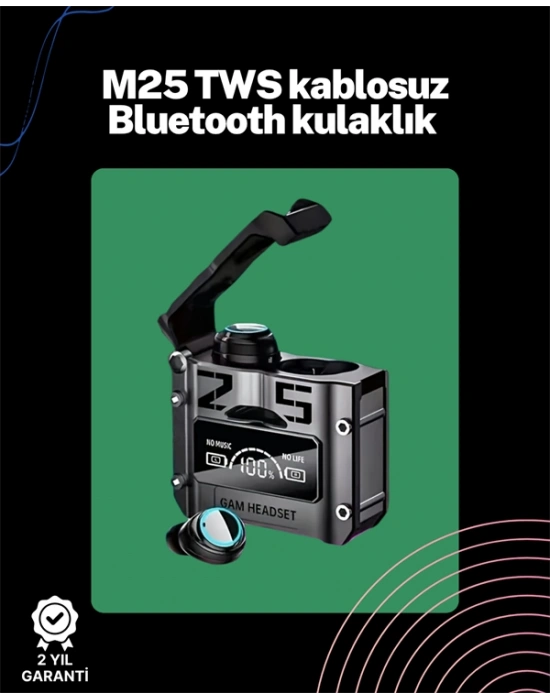Kablosuz Kulak İçi Kulaklık | Gecikmesiz Oyun Modu | IOS ve Android Uyumlu