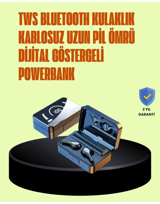 Kablosuz Kulaklık – Dokunmatik Kontrol ve Uzun Pil Ömrü