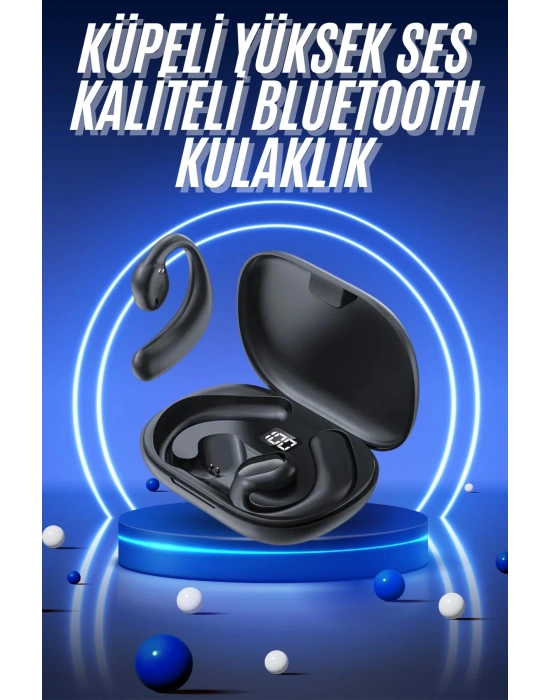 Kablosuz Küpeli Kulaklık Aktif Gürültü Önleyici Dokunmatik Kontrol