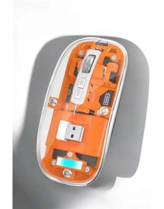Kablosuz Mouse Fare 5.0 Bluetooth Bağlantılı USB Girişli