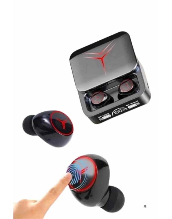 Kablosuz Şarj Göstergeli Powerbank Özellikli Bluetooth Kulaklık Çağrı Cevaplayabilen
