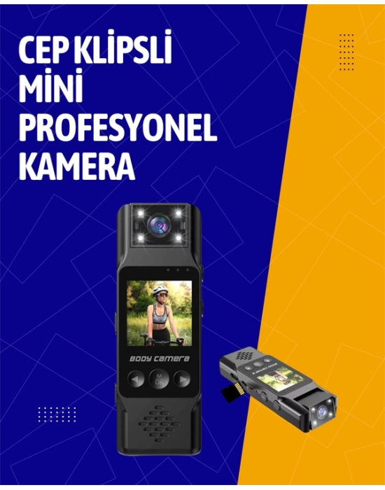 Kablosuz WiFi Bağlantılı Full HD Mini Kamera – Döngüsel Kayıt ve Hareket Algılama Özellikli