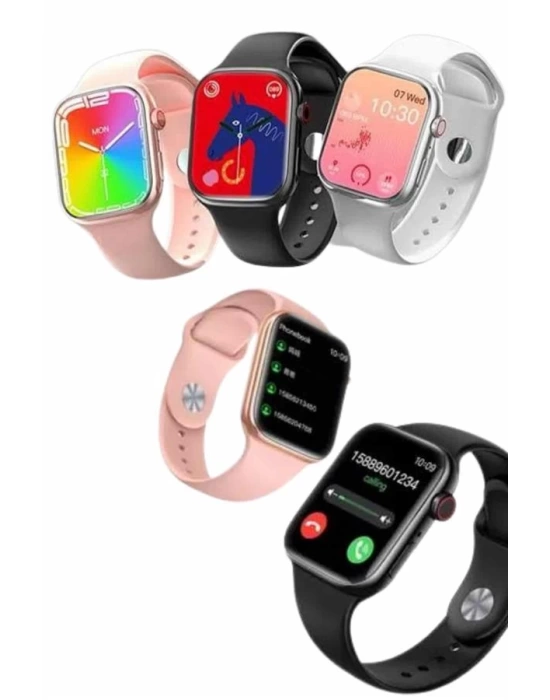 Kadınlara Özel Yeni Nesil Pembe Amoled Ekran Ultra Akıllı Saat 49MM
