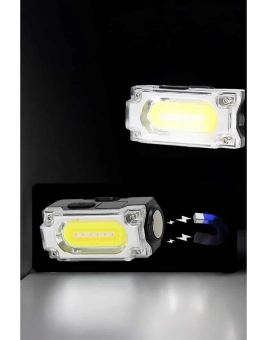 Kafa Lambası Led Fener Pratik Taşınabilir Ayarlanabilir USB Şarjlı
