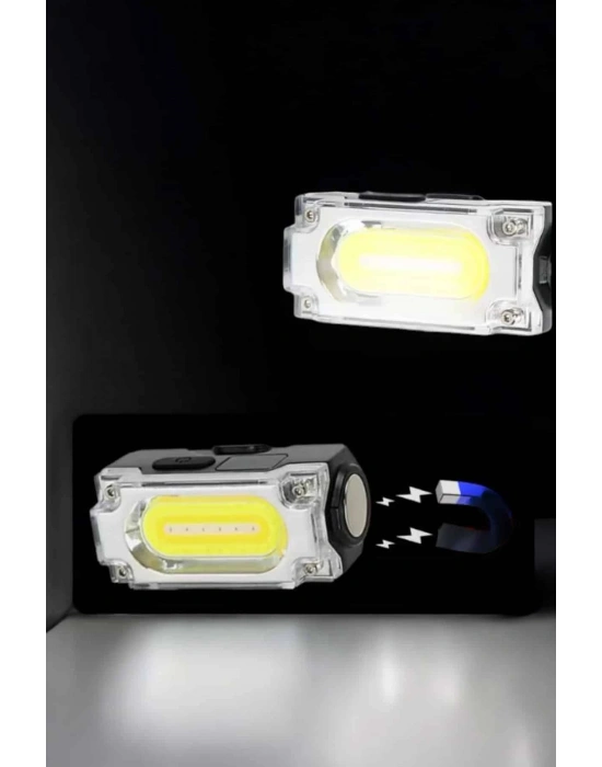 Kafa Lambası Led Fener Pratik Taşınabilir Ayarlanabilir USB Şarjlı