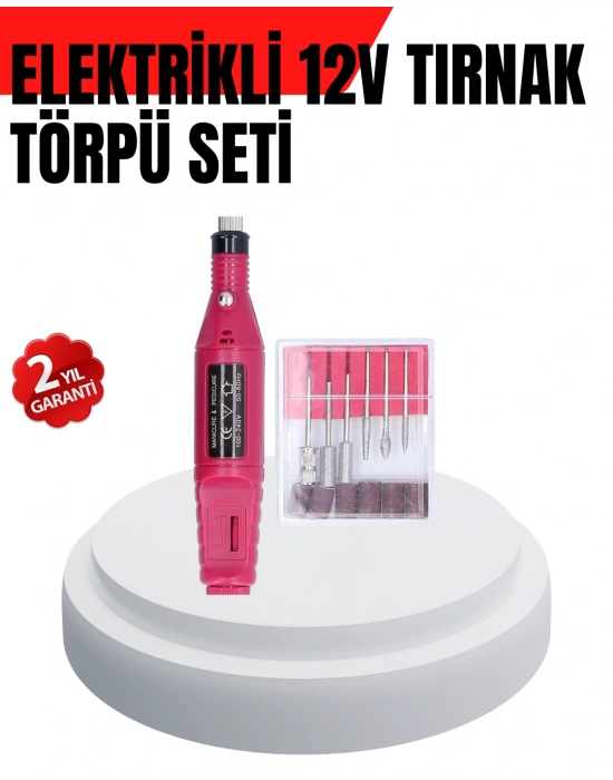 Kalem Tipi Sessiz Manikür Pedikür Cihazı