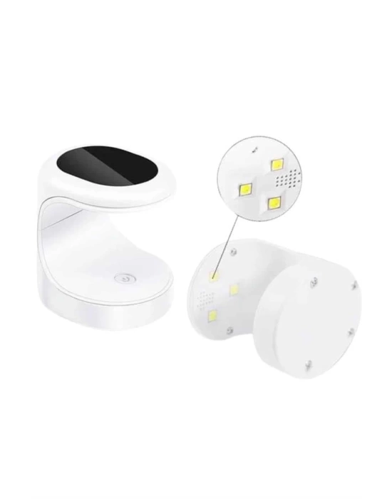 Kalıcı Oje Kurutucu Mini UV Işınlı Taşınabilir Hızlı ve Pratik Oje Kurutucu