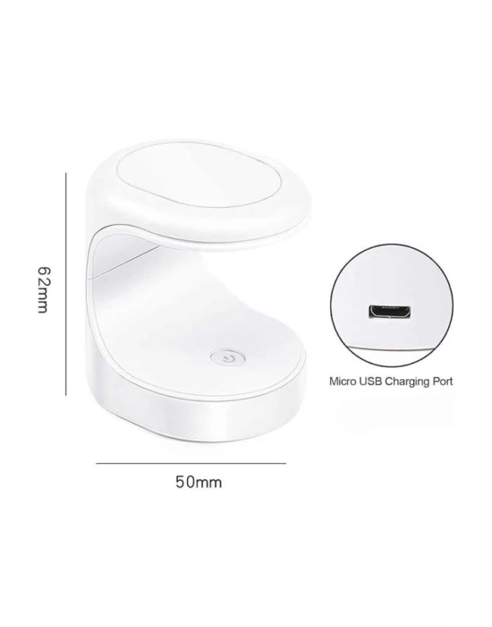 Kalıcı Oje Kurutucu Mini UV Işınlı Taşınabilir Hızlı ve Pratik Oje Kurutucu