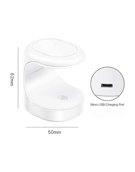 Kalıcı Oje Kurutucu Mini UV Işınlı Taşınabilir Hızlı ve Pratik Oje Kurutucu