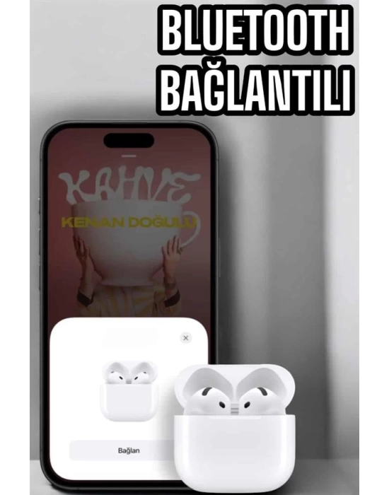 Kaliteli Ucuz İOS ve Android Uyumlu TWS Bluetooth Kulaklık ANC Özelliği