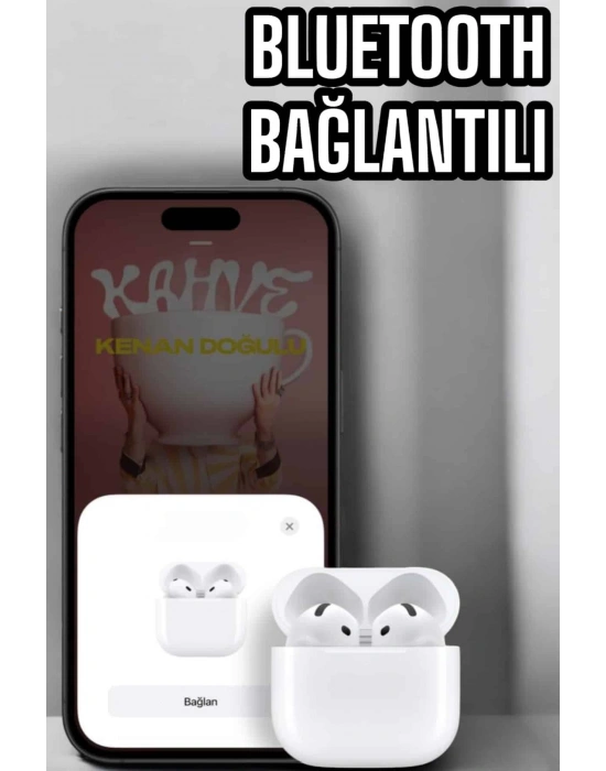 Kaliteli Ucuz İOS ve Android Uyumlu TWS Bluetooth Kulaklık ANC Özelliği