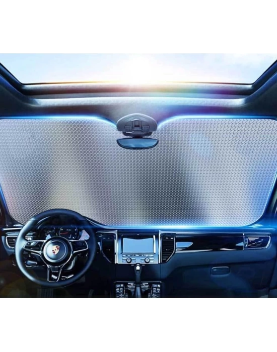 Katlanabilir Oto Ön Cam Güneşlik Isı Önleyici Araç Perdesi Toyota Corolla Fiat Egea Nissan Qashqai Volkswagen Passat