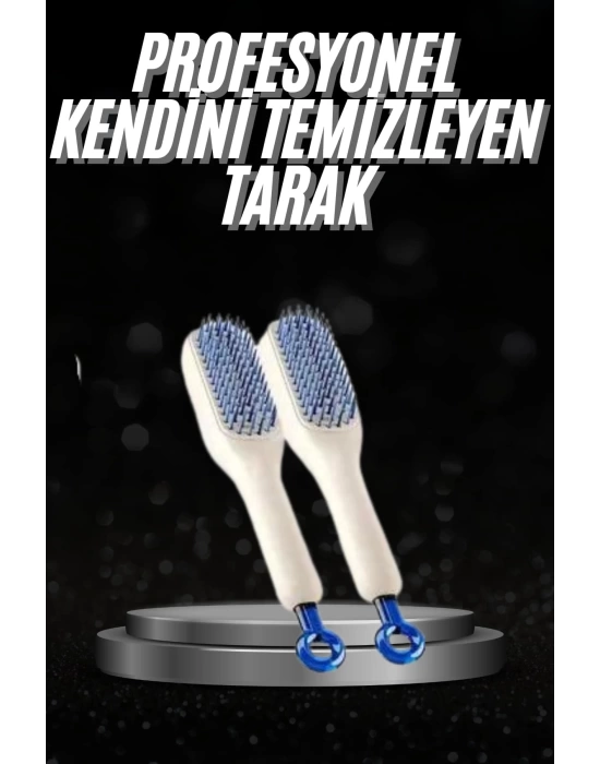 Kendi kendini Temizleyebilen Hijyenik Saç Fırçası Anti-Statik Teknolojisi