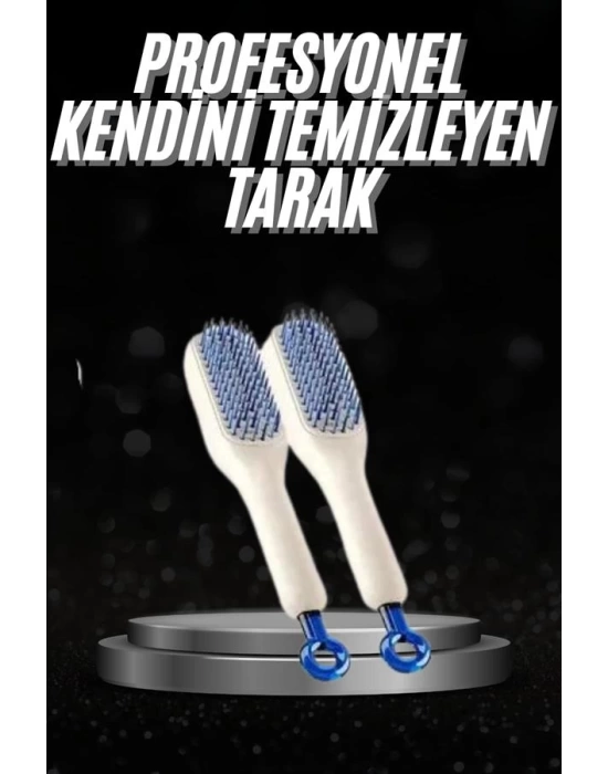 Kendi kendini Temizleyebilen Hijyenik Saç Fırçası Anti-Statik Teknolojisi